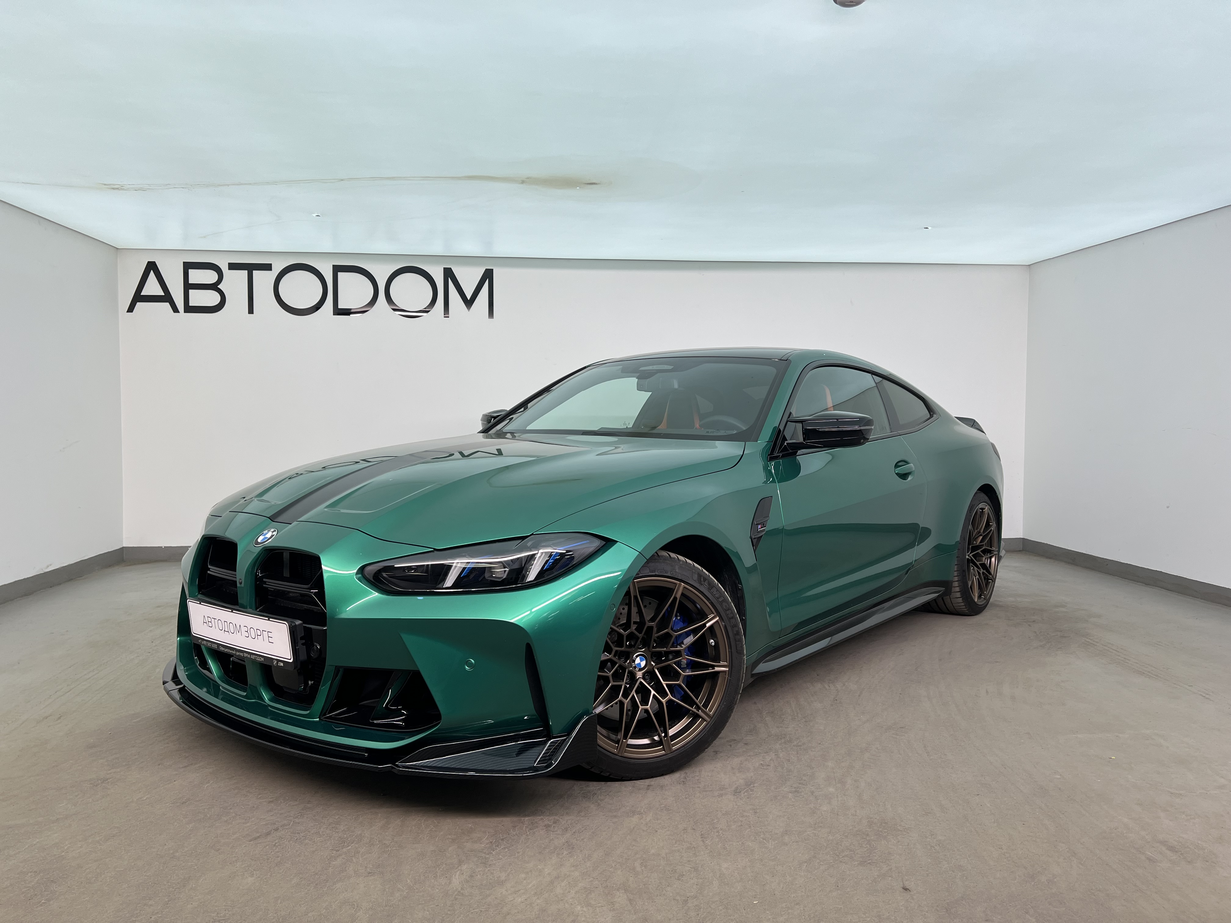 BMW M4 II (G82) [рестайлинг] 3.0 AT 4WD (530 л.с.) Competition Зелёный 2025 
