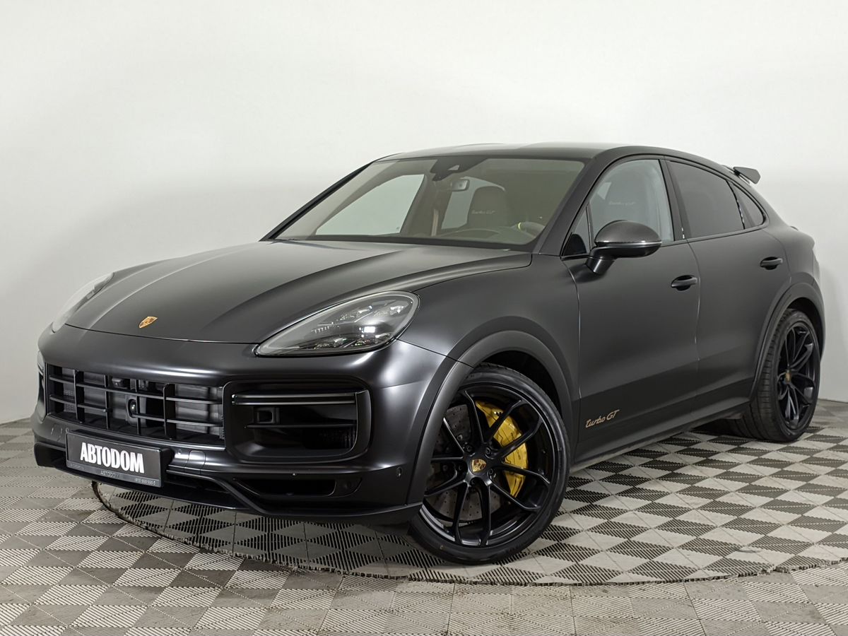 Порше с пробегом. Porsche Cayenne 2021 Black.