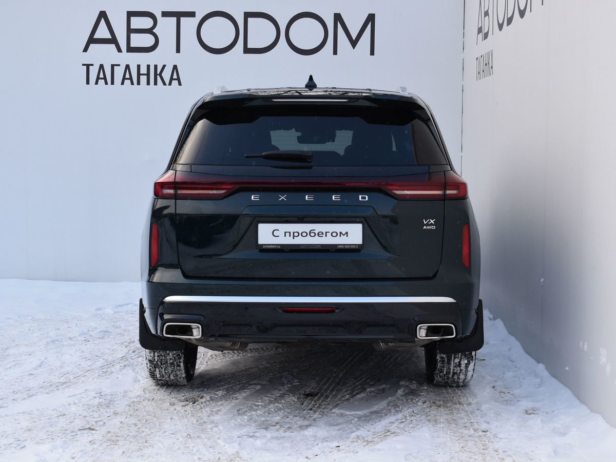 Автомобиль EXEED VX I [рестайлинг] 2.0 AT 4WD (249 л.с.) President (6 мест) Зелёный 2024 с пробегом 3 953 км
