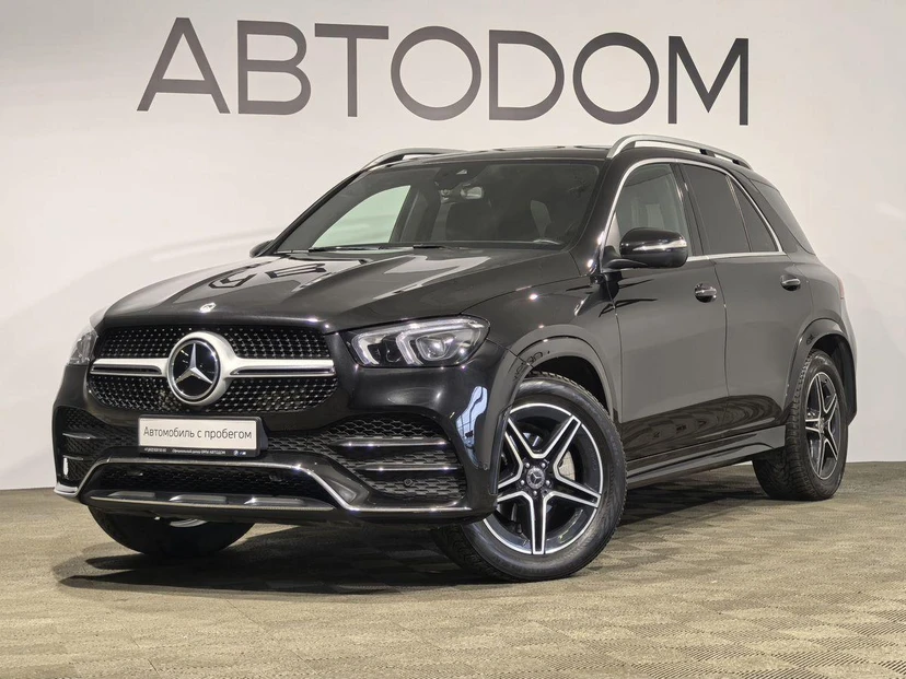 Автомобиль Mercedes-Benz GLE II поколение (V167) 300 2.0d AT 4Matic (245 л.с.) Sport Plus Чёрный 2021 с пробегом 100 907 км