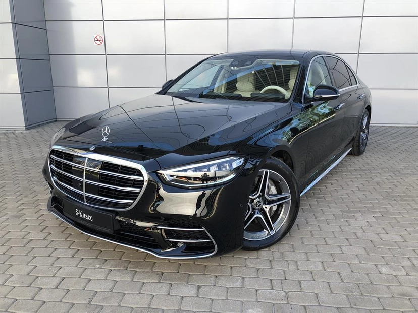 Автомобиль Mercedes-Benz S-Класс VII поколение (W223) 450 3.0 AT 4Matic (367 л.с.) Business Чёрный 2021
