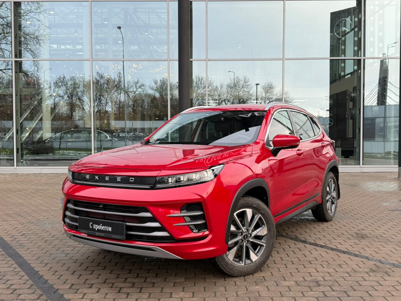 Автомобиль EXEED LX I [рестайлинг] 1.5 CVT (147 л.с.) Luxury Красный 2023 с пробегом 36 239 км