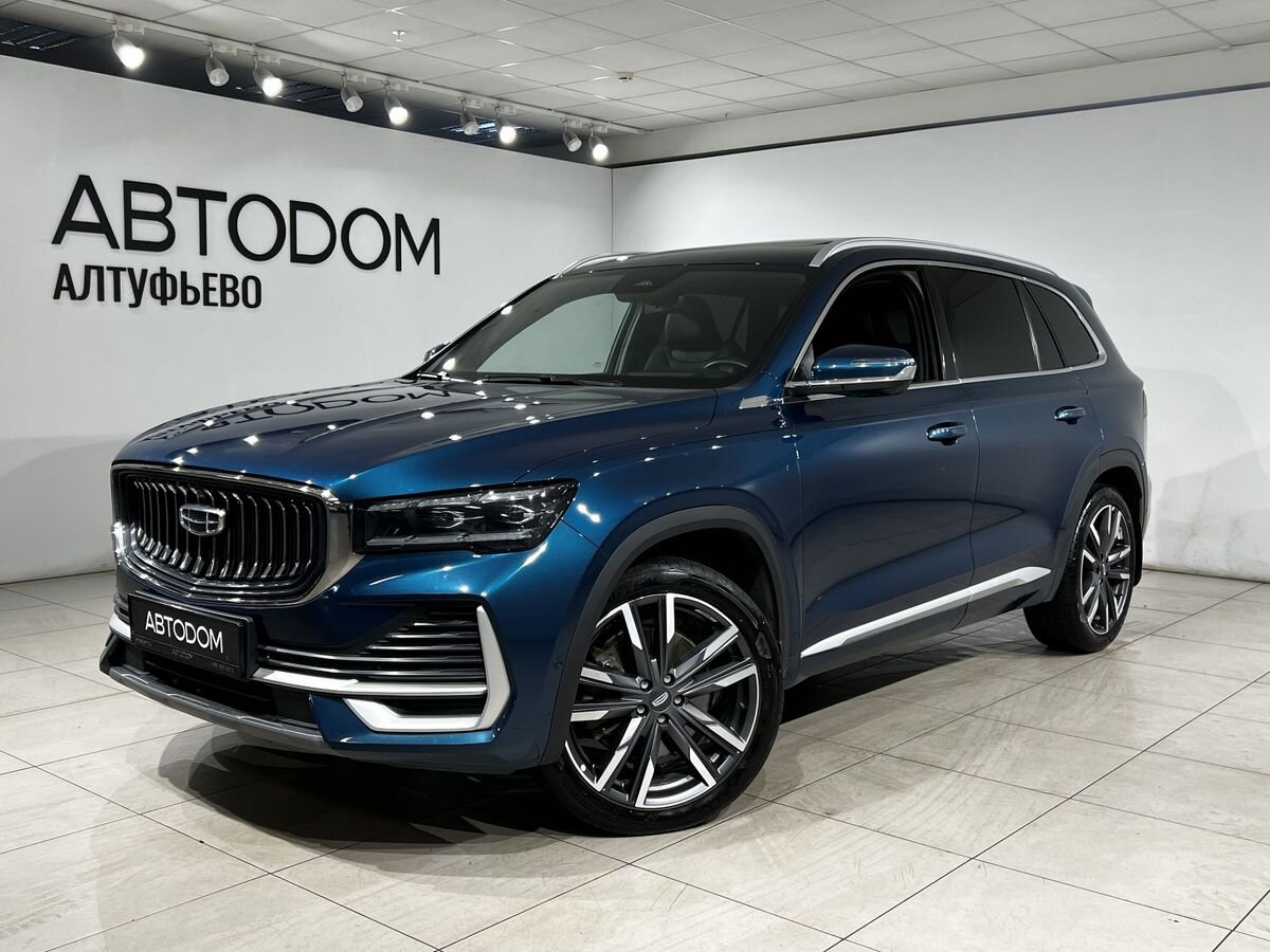 Geely Monjaro I поколение 2.0 AT 4WD (238 л.с.) Флагман Синий 2024 с пробегом 62 401 км