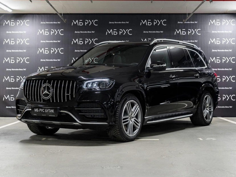 Автомобиль Mercedes-Benz GLS II поколение (X167) 400 2.9d AT 4Matic (330 л.с.) Luxury Чёрный 2022 с пробегом 6 000 км