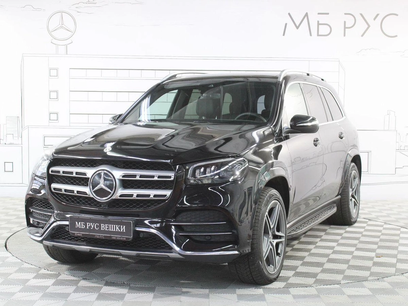 Автомобиль Mercedes-Benz GLS II поколение (X167) 400 2.9d AT 4Matic (330 л.с.) Premium Чёрный 2019 с пробегом 142 000 км