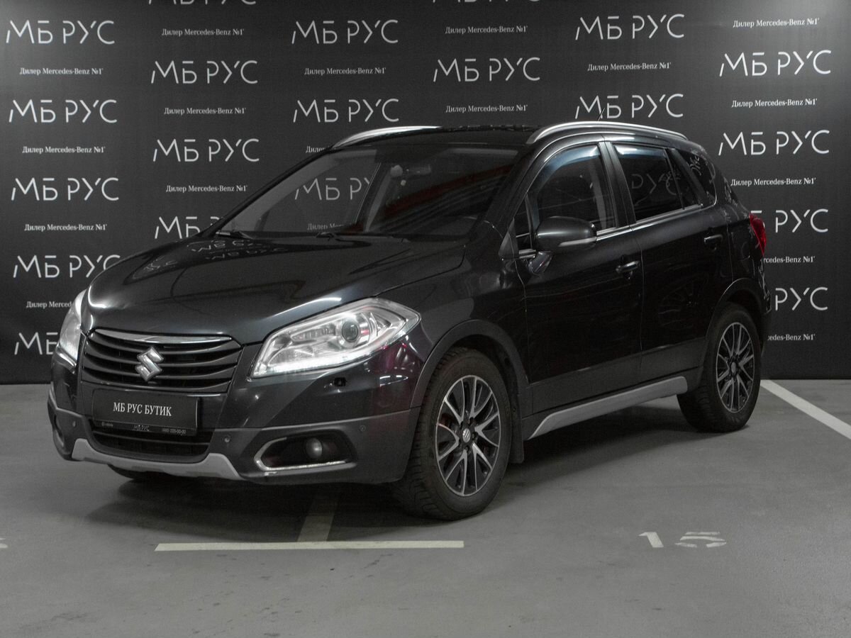 Suzuki SX4 II поколение 1.6 CVT 4WD (117 л.с.) GLX+ Чёрный 2014 с пробегом 137 106 км