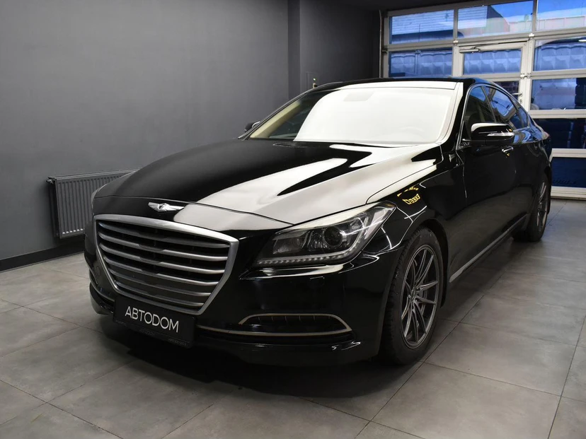 Hyundai Genesis II поколение 3.0 AT 4WD (249 л.с.) Premium Чёрный 2014 с пробегом 178 000 км