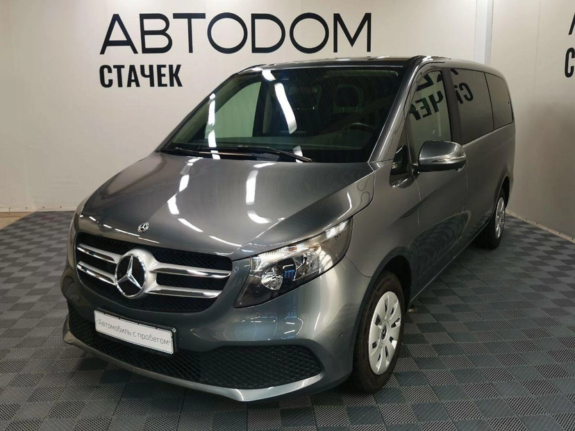 Автомобиль Mercedes-Benz V-Класс II поколение (W447) 2.0d AT Long (163 л.с.) Импорт Серый 2020 с пробегом 27 664 км