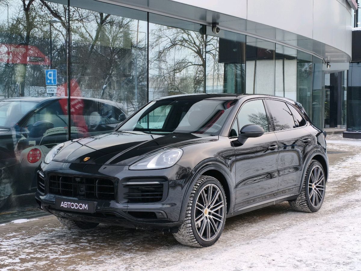 Автомобиль Porsche Cayenne III поколение 3.0 AT 4WD (340 л.с.) Base Чёрный 2019 с пробегом 81 733 км