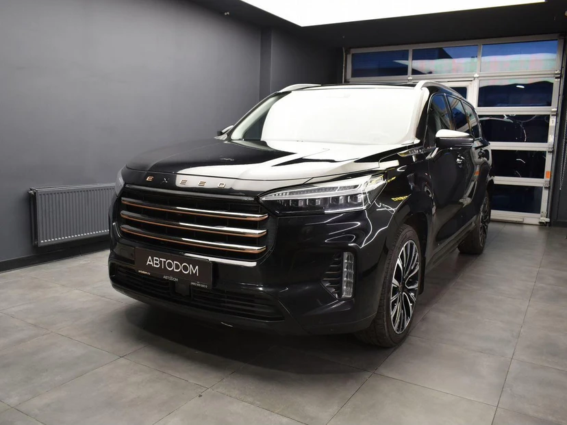 EXEED VX I поколение 2.0 AMT 4WD (249 л.с.) President Чёрный 2022 с пробегом 125 000 км