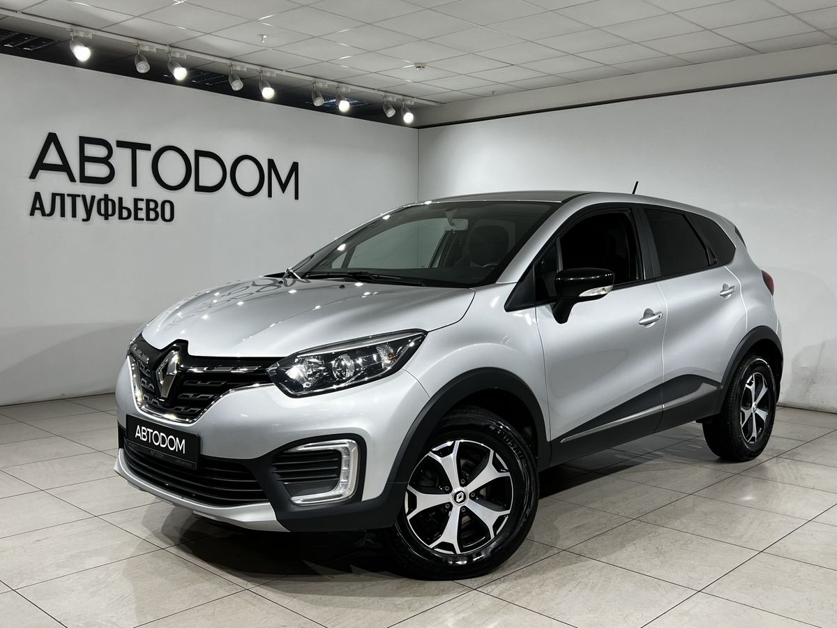 Renault Kaptur I [рестайлинг] 1.6 MT (114 л.с.) Drive Серебристый 2021 с пробегом 113 057 км
