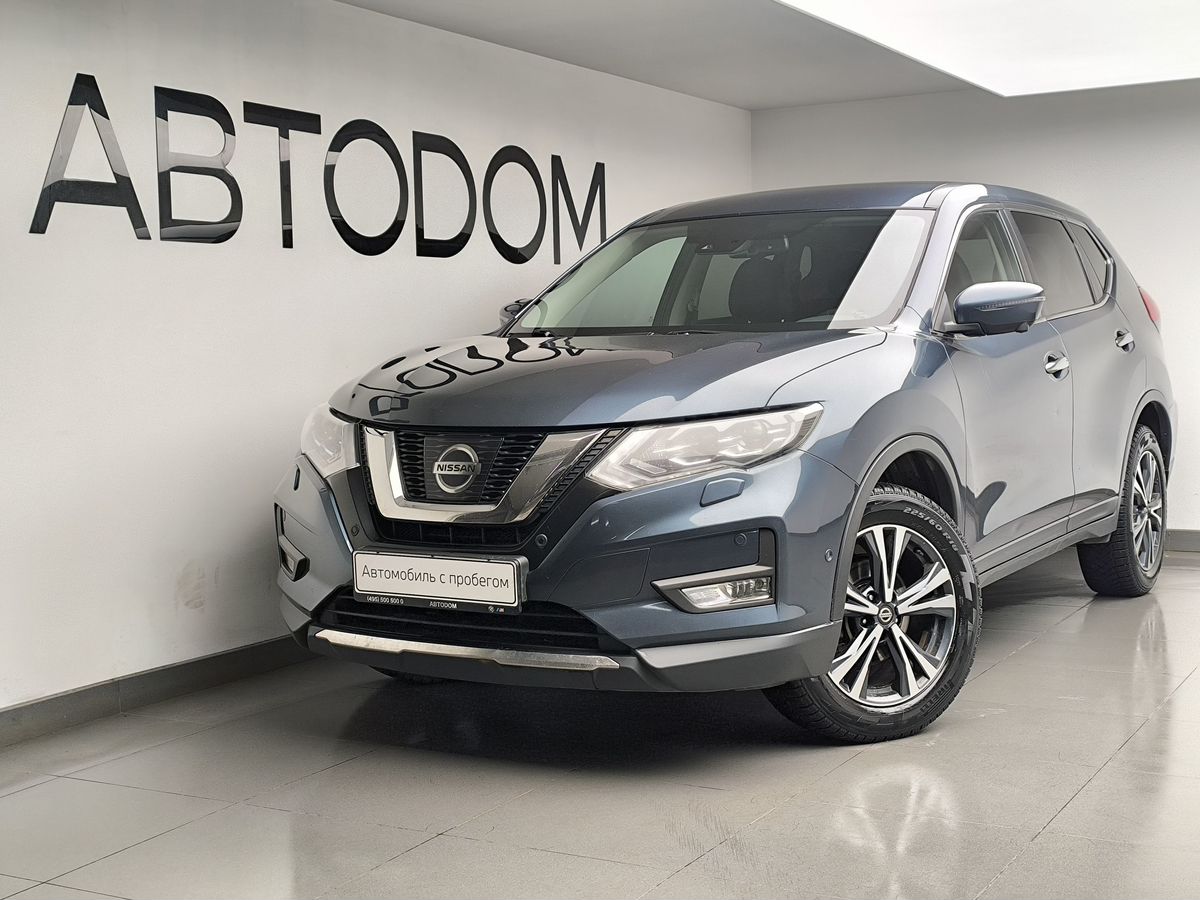 Nissan X-Trail III (T32) [рестайлинг] 2.5 CVT 4WD (171 л.с.) LE+ (2018-2020) Синий 2019 с пробегом 129 446 км