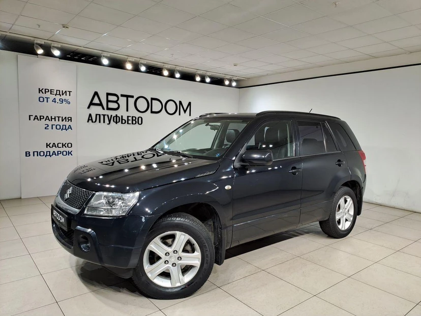 Suzuki Grand Vitara II поколение (JT) 2.0 AT 4WD (140 л.с.) Base Чёрный 2007 с пробегом 140 000 км