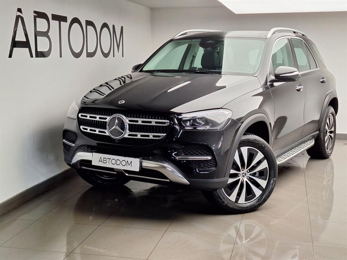 Автомобиль Mercedes-Benz GLE II (V167) [рестайлинг] 2.0 AT 4Matic (258 л.с.) Base Чёрный 2025 