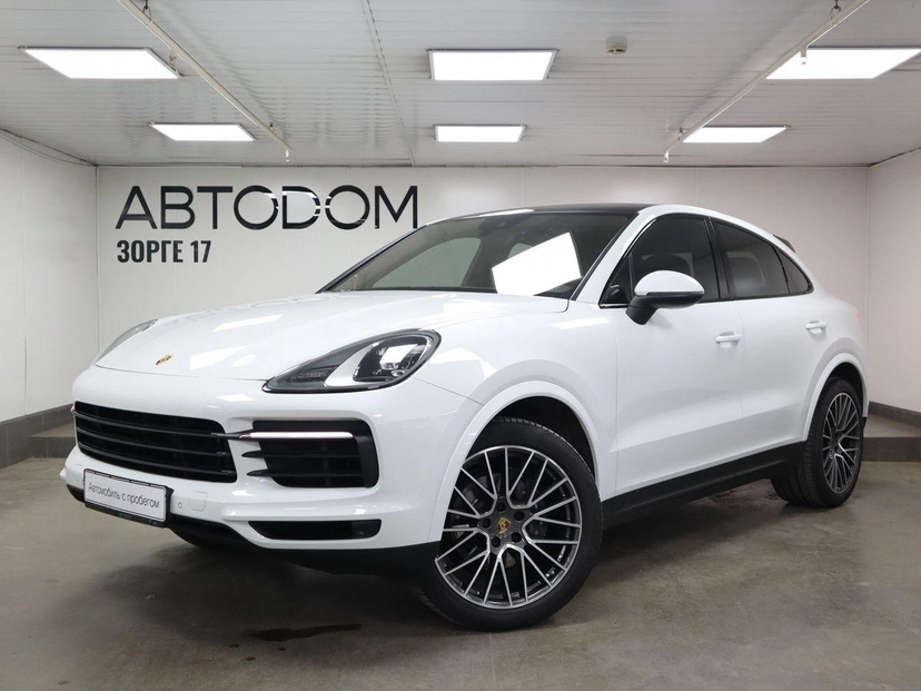 Автомобиль Porsche Cayenne III поколение 3.0 AT 4WD (340 л.с.) Base Белый 2021 с пробегом 21 790 км