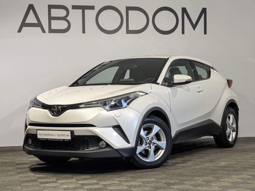 Автомобиль Toyota C-HR I поколение 2.0 CVT (148 л.с.) Hot Белый 2019 с пробегом 45 713 км