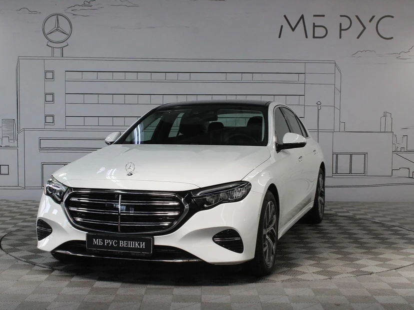 Автомобиль Mercedes-Benz E-Класс VI поколение (W214/S214) 2.0d AT 4Matic (197 л.с.) Base Белый 2024
