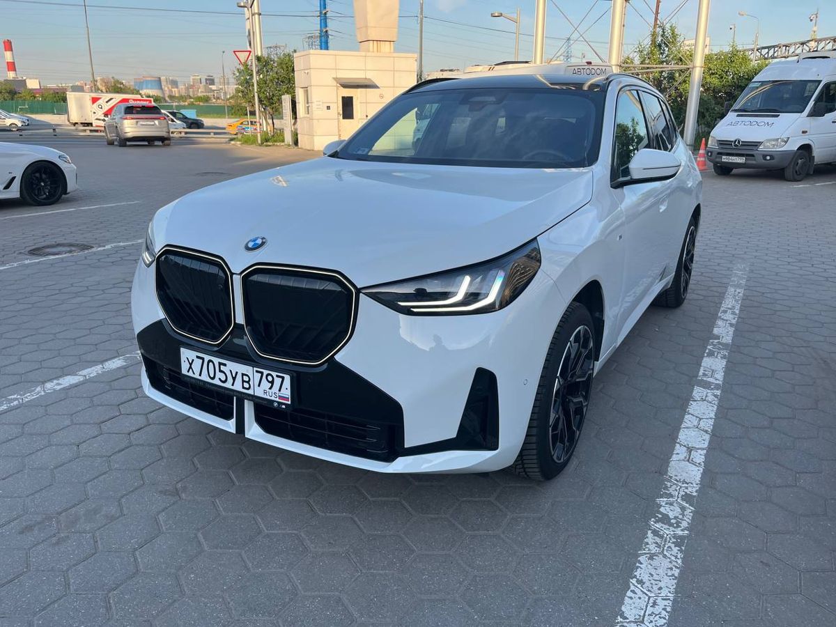 BMW X3 IV поколение (G45/G48) 2.0d AT 4WD (197 л.с.) Base Белый 2024 с пробегом 5 596 км