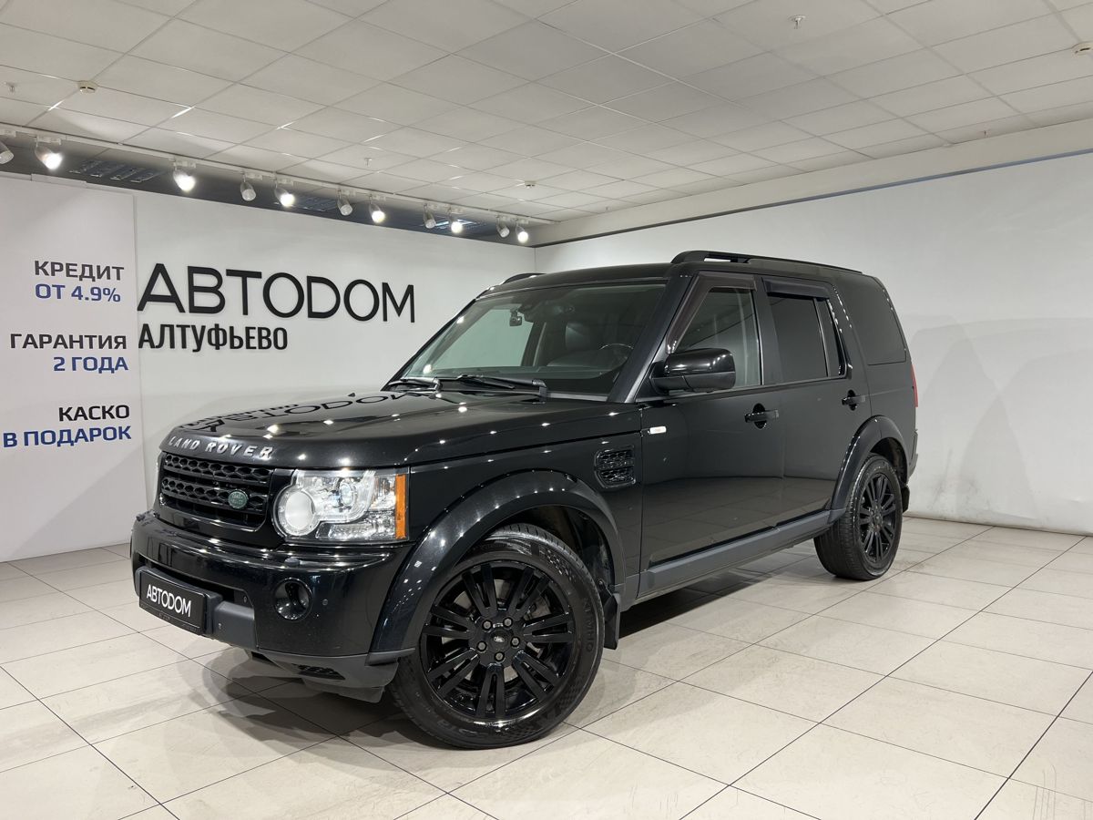 Land Rover Discovery IV поколение 3.0d AT 4WD (249 л.с.) Base Чёрный 2013 с пробегом 290 340 км