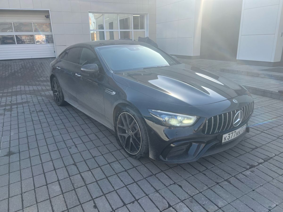 Автомобиль Mercedes-Benz AMG GT I (C190) [рестайлинг] 43 3.0 AMT 4Matic (367 л.с.) Особая Серия Чёрный 2019 с пробегом 105 137 км