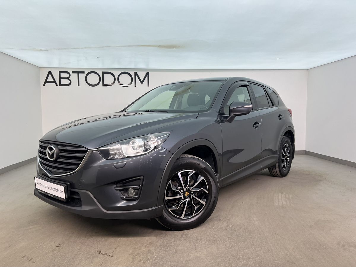 Mazda CX-5 I [рестайлинг] 2.5 AT 4WD (192 л.с.) Active+ Серый 2017 с пробегом 118 019 км