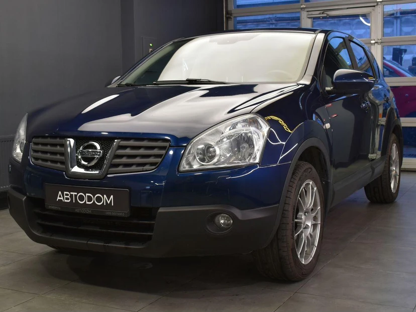 Nissan Qashqai I поколение 2.0 CVT (141 л.с.) SE Синий 2008 с пробегом 157 000 км