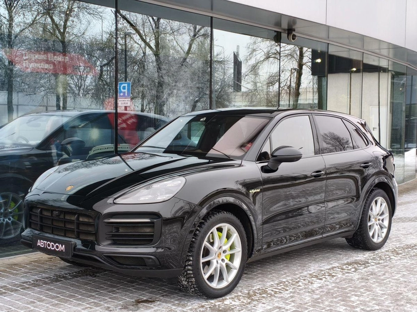 Автомобиль Porsche Cayenne III поколение 3.0 AT 4WD (340 л.с.) Base Синий 2020 с пробегом 63 210 км