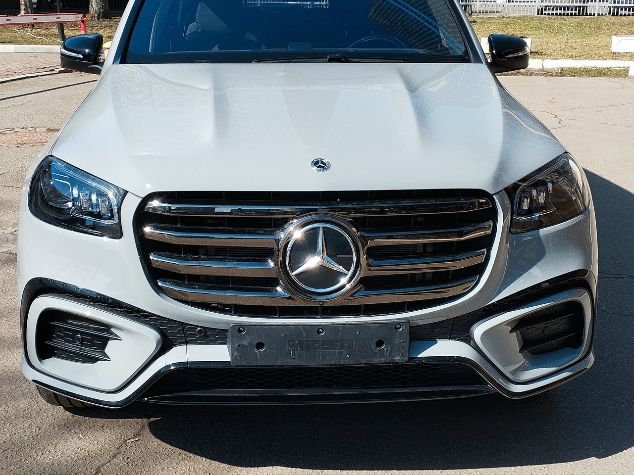 Автомобиль Mercedes-Benz GLS II (X167) [рестайлинг] 450 3.0 AT 4Matic (381 л.с.) Base Серый 2025 