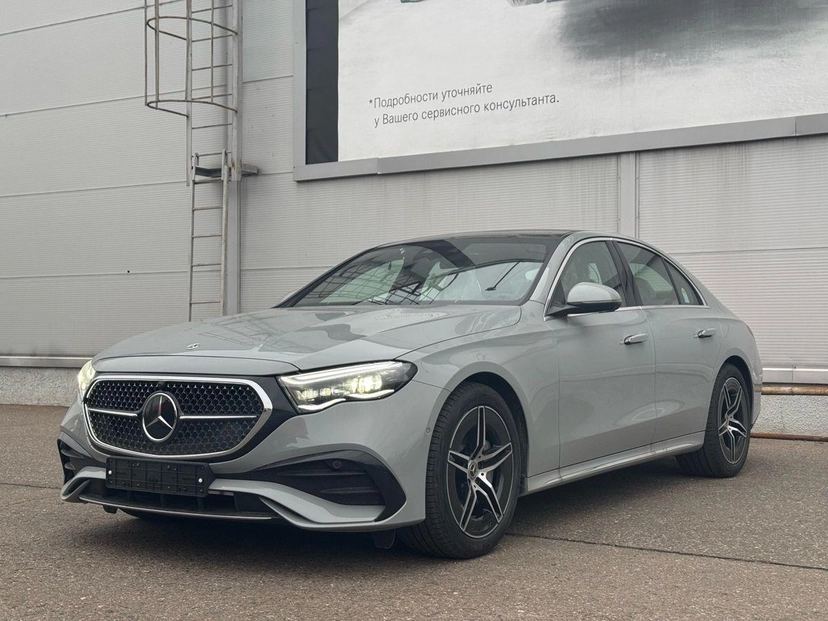 Автомобиль Mercedes-Benz E-Класс VI поколение (W214/S214) 2.0 AT 4Matic (258 л.с.) AMG Line Серый 2025 с пробегом 42 км