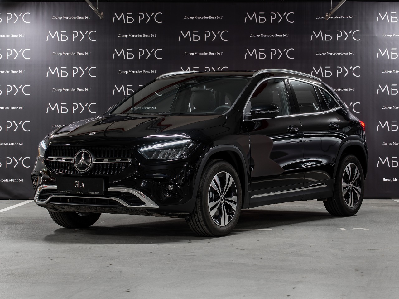 Автомобиль Mercedes-Benz GLA II (H247) [рестайлинг] 200 1.3 AMT (163 л.с.) Base Чёрный 2024 