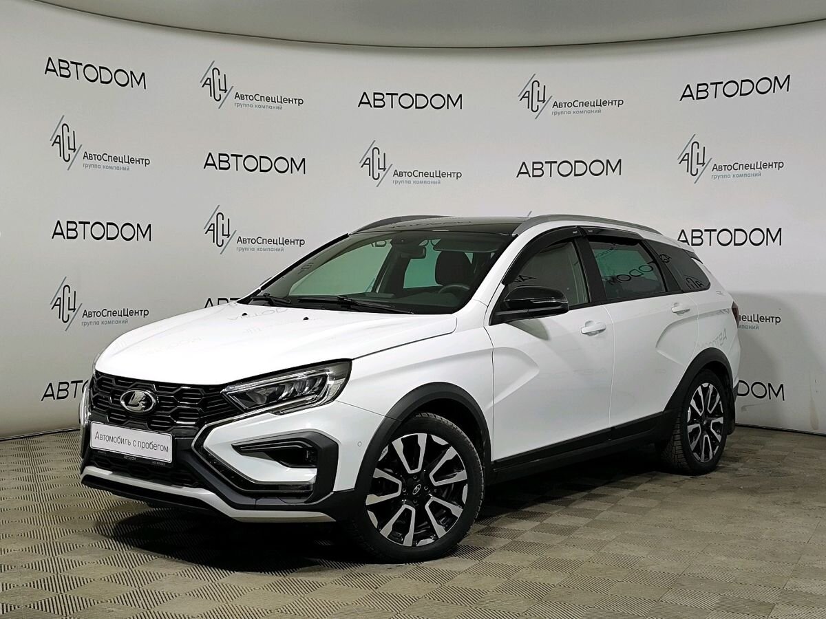 Автомобиль Lada (ВАЗ) Vesta I [рестайлинг] 1.8 CVT (122 л.с.) Техно Белый 2024 с пробегом 20 538 км