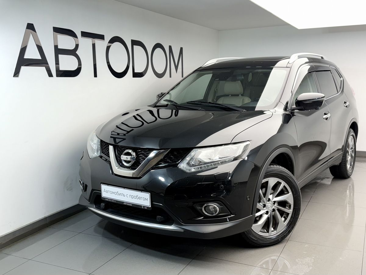 Nissan X-Trail III поколение (T32) 2.0 CVT 4WD (144 л.с.) LE Чёрный 2018 с пробегом 94 334 км
