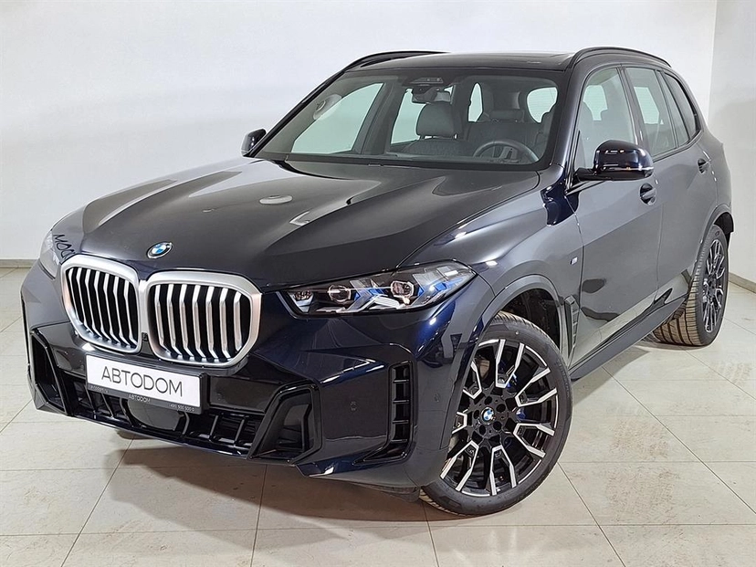 Автомобиль BMW X5 IV (G05) [рестайлинг] 3.0d AT 4WD (298 л.с.) Base Чёрный 2023 