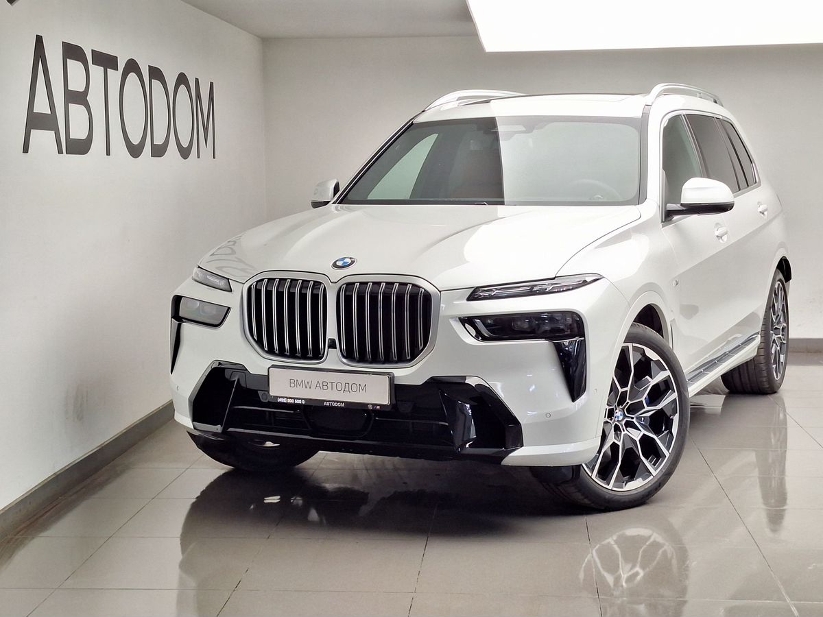 BMW X7 I (G07) [рестайлинг] 3.0 AT 4WD (381 л.с.) M Sport Pro Белый 2026 