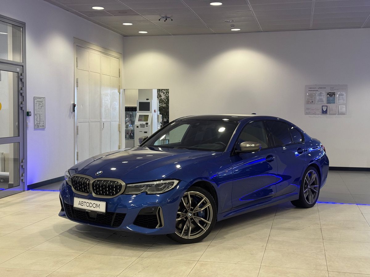 Автомобиль BMW 3 серии VII поколение (G20/G21/G28) M340 3.0 AT 4WD (387 л.с.) M Special Синий 2021 с пробегом 66 794 км