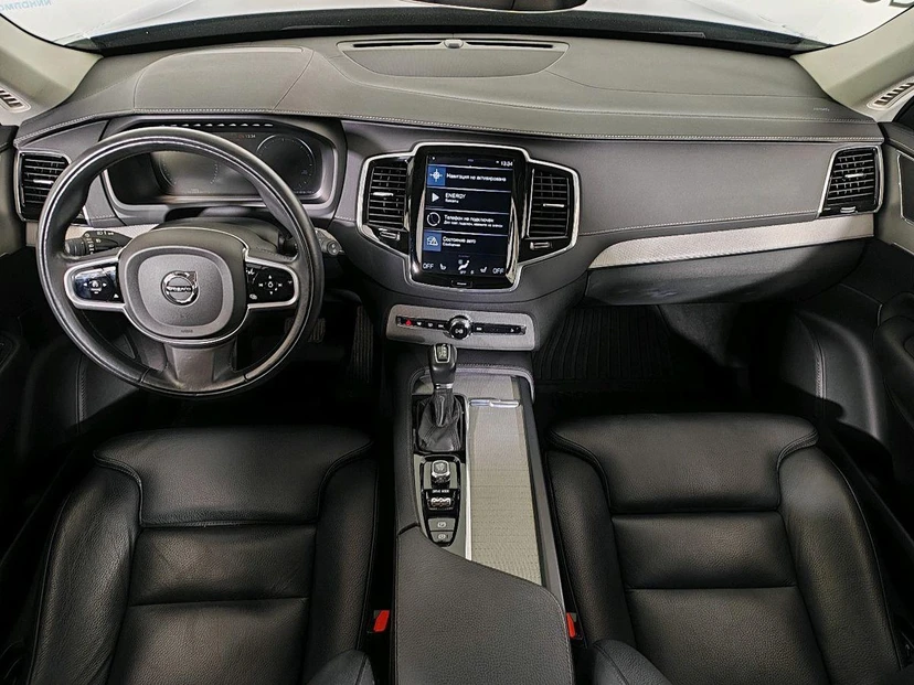 Автомобиль Volvo XC90 II поколение 2.0d AT 4WD (5 мест) (235 л.с.) Инскрипшн / inscription Синий 2018 с пробегом 73 991 км