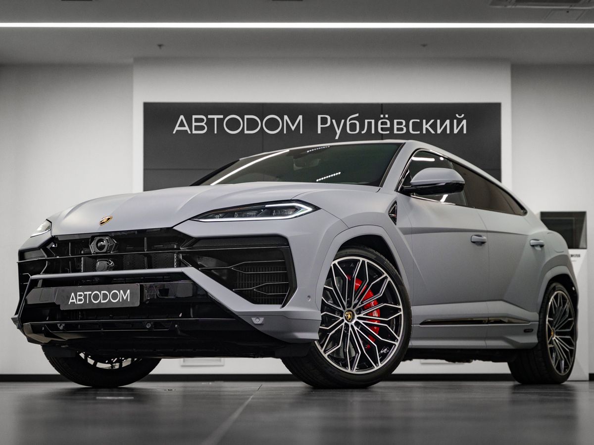 Автомобиль Lamborghini Urus I [рестайлинг] 4.0hyb AT 4WD (800 л.с.) SE Серый 2025 с пробегом 43 км