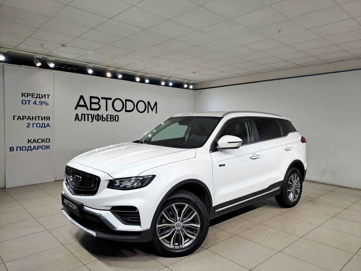 Geely Atlas Pro I поколение 1.5 AMT 4WD (177 л.с.) Luxury Белый 2022 с пробегом 69 144 км