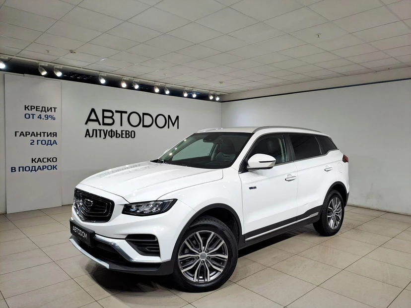 Geely Atlas Pro I поколение 1.5 AMT 4WD (177 л.с.) Luxury Белый 2022 с пробегом 69 144 км