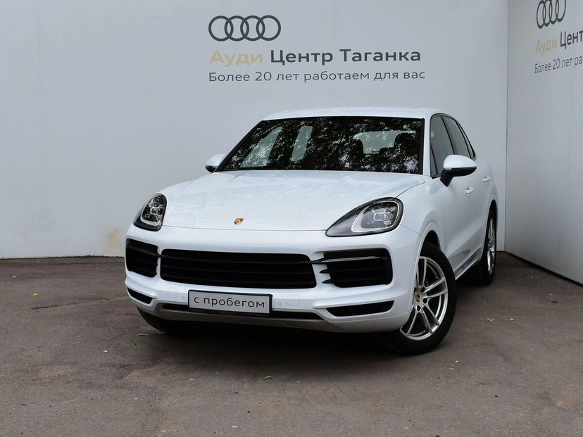 Автомобиль Porsche Cayenne III поколение 3.0 AT 4WD (340 л.с.) Platinum Edition Белый 2022 с пробегом 3 802 км