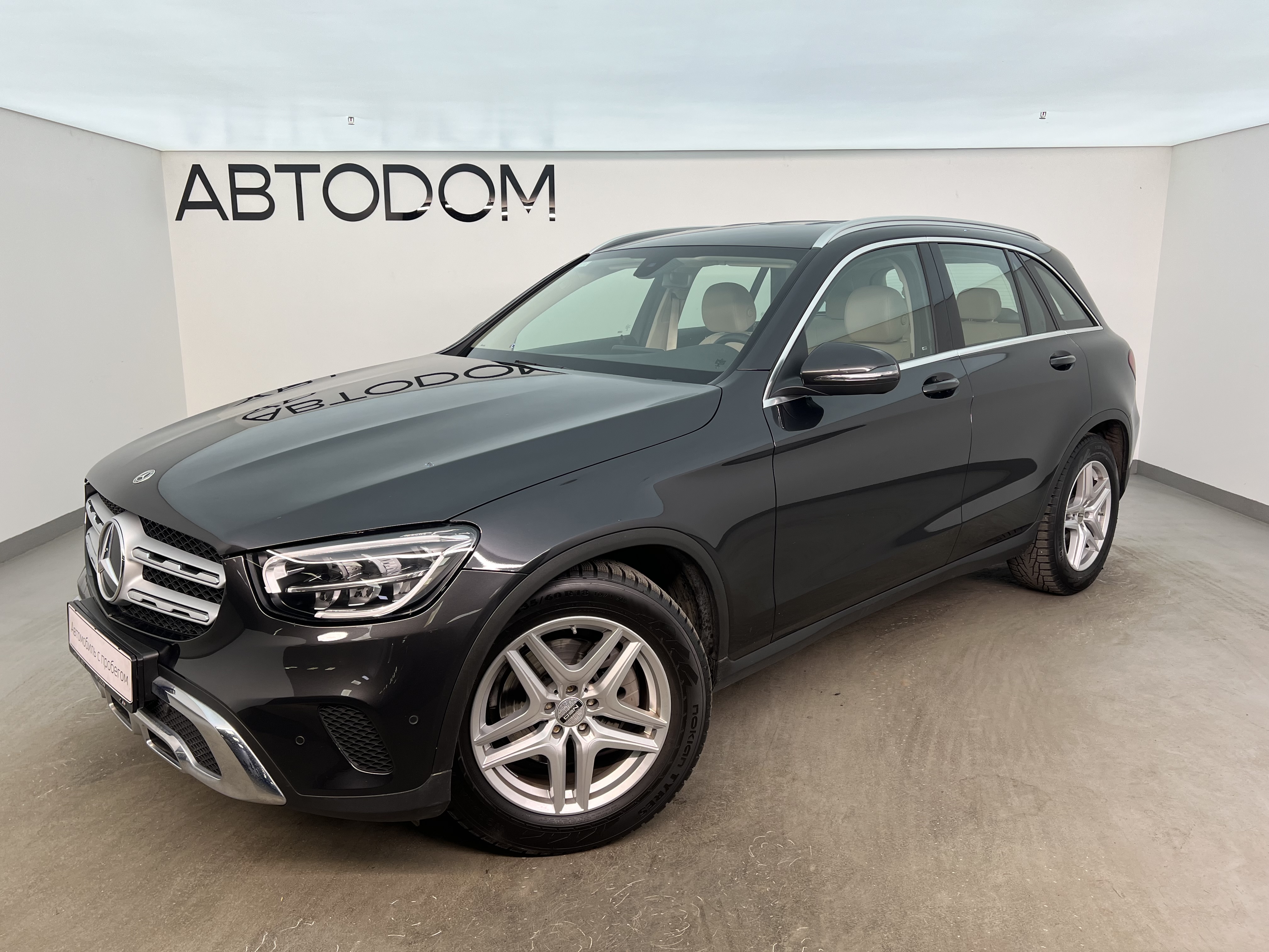 Автомобиль Mercedes-Benz GLC I (X253) [рестайлинг] 220 2.0d AT 4Matic (194 л.с.) Premium Серый 2020 с пробегом 33 444 км