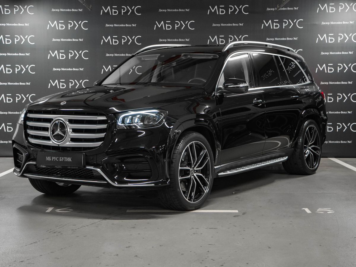 Mercedes-Benz GLS II (X167) [рестайлинг] 450 3.0d AT 4Matic (367 л.с.) Base Чёрный 2023 с пробегом 8 736 км