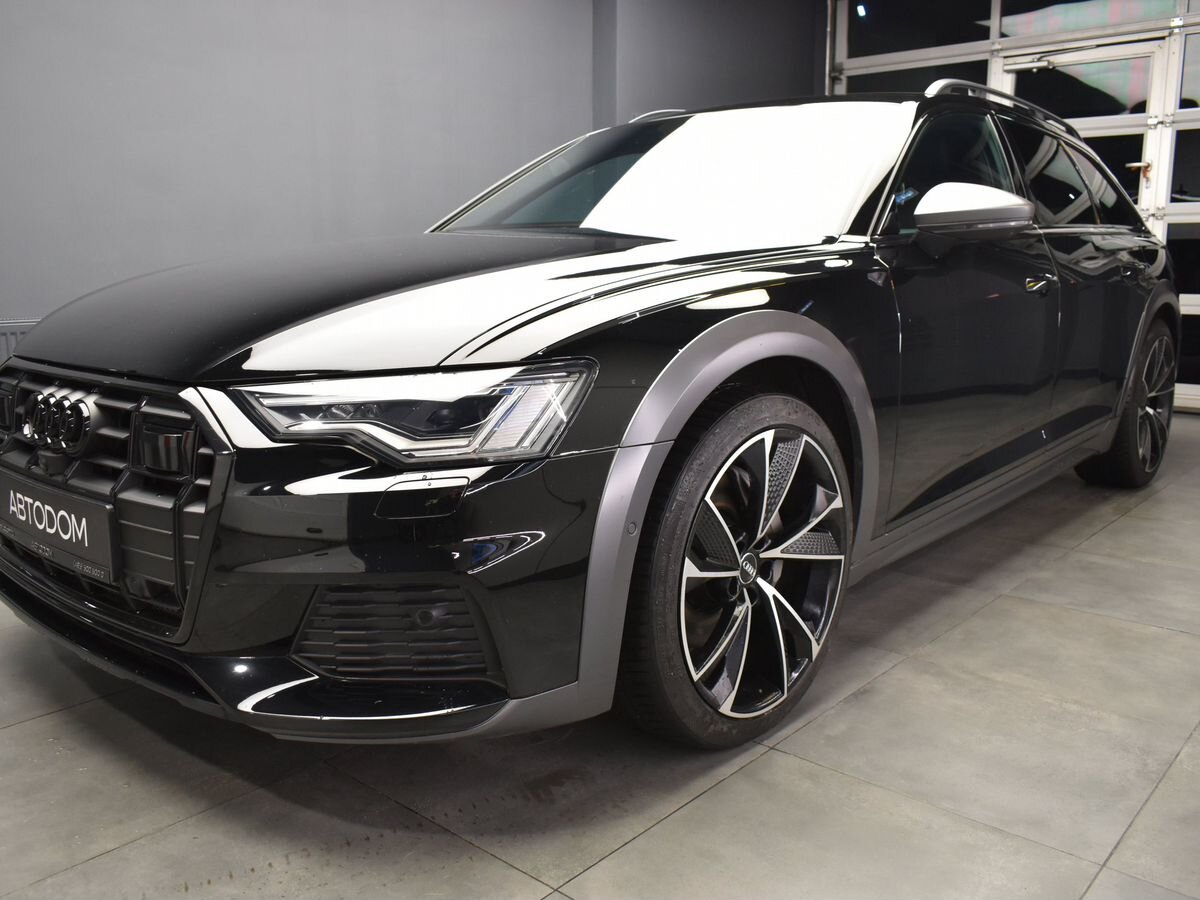 Автомобиль Audi A6 allroad IV поколение (C8) 3.0d AT 4WD (286 л.с.) Base Чёрный 2019 с пробегом 126 000 км