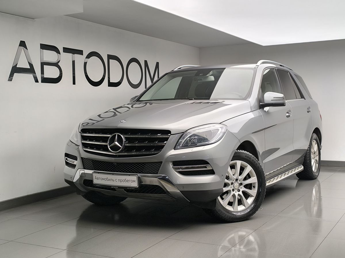 Автомобиль Mercedes-Benz M-Класс III поколение (W166) 300 3.5 AT 4Matic (249 л.с.) Особая серия Серый 2015 с пробегом 115 335 км
