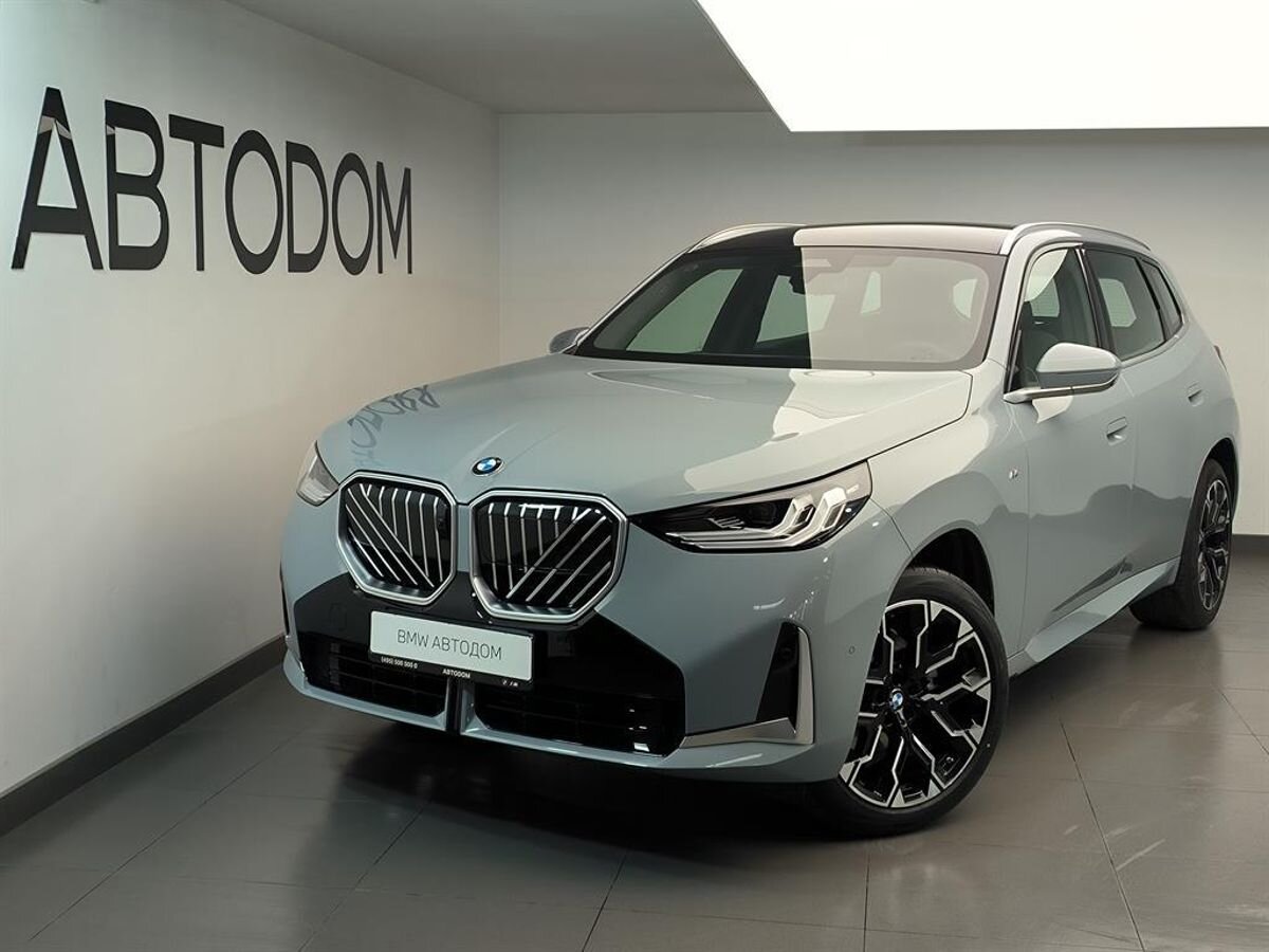 Автомобиль BMW X3 IV поколение (G45/G48) 2.0 AT 4WD (258 л.с.) Base Серый 2025 