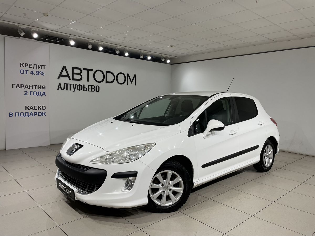 Peugeot 308 I поколение (T7) 1.6 MT (120 л.с.) Confort Pack Белый 2010 с пробегом 242 126 км