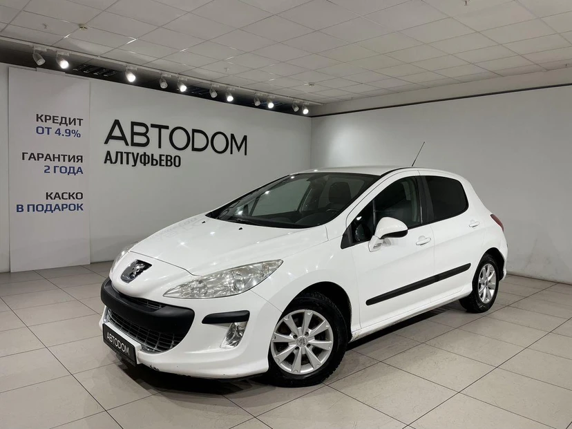 Peugeot 308 I поколение (T7) 1.6 MT (120 л.с.) Confort Pack Белый 2010 с пробегом 242 126 км