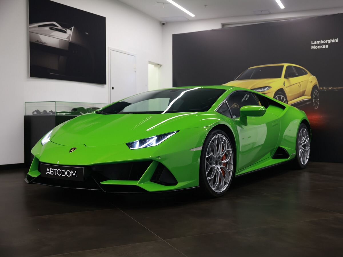 Lamborghini Huracan I [рестайлинг] EVO 5.2 AMT 4WD (640 л.с.) EVO Зелёный 2020 с пробегом 29 341 км