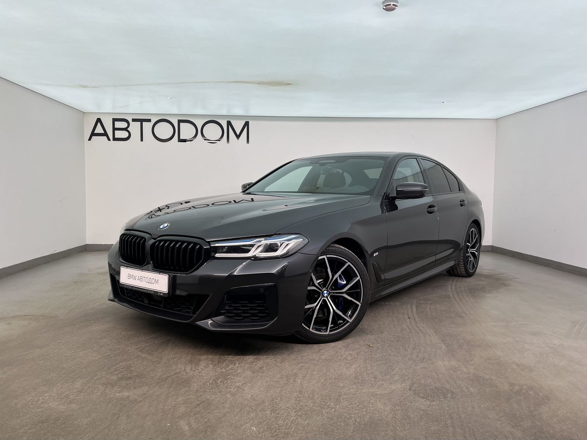 BMW 5 серии VII (G30/G31) [рестайлинг] 530 3.0d AT 4WD (286 л.с.) Base Серый 2023 с пробегом 89 089 км