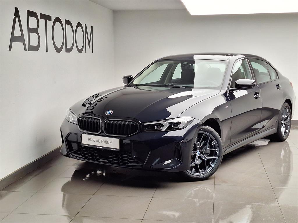 Автомобиль BMW 3 серии VII (G20/G21/G28) [2-й рестайлинг] 2.0 AT 4WD (245 л.с.) Base Чёрный 2025 